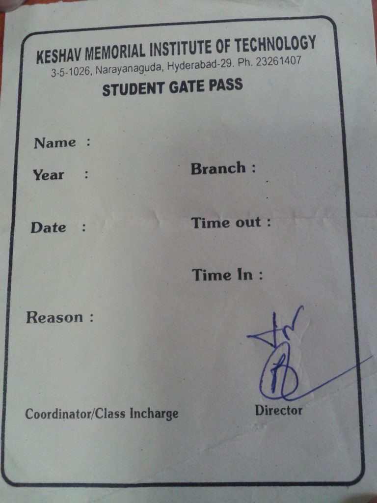 gatepass